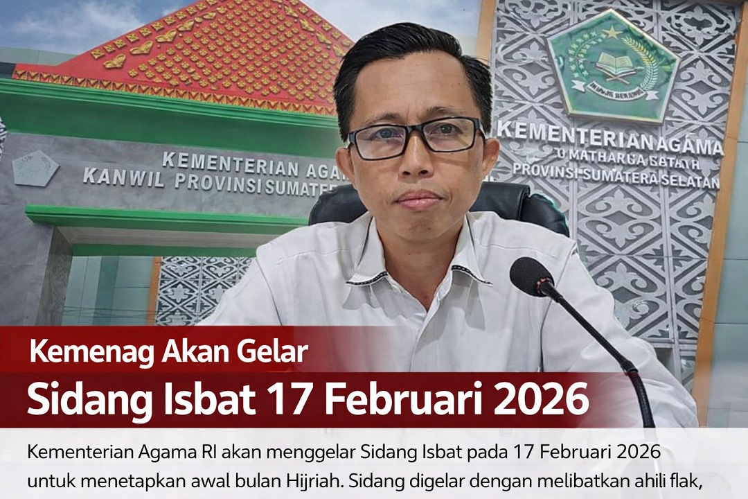 Kemenag Akan Gelar Sidang Isbat 17 Februari 2026