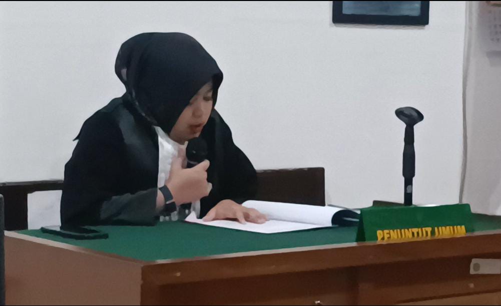 JPU Kejari Muba Minta Eksepsi Terdakwa Korupsi Pemalsuan Dokumen Tol Ditolak Hakim
