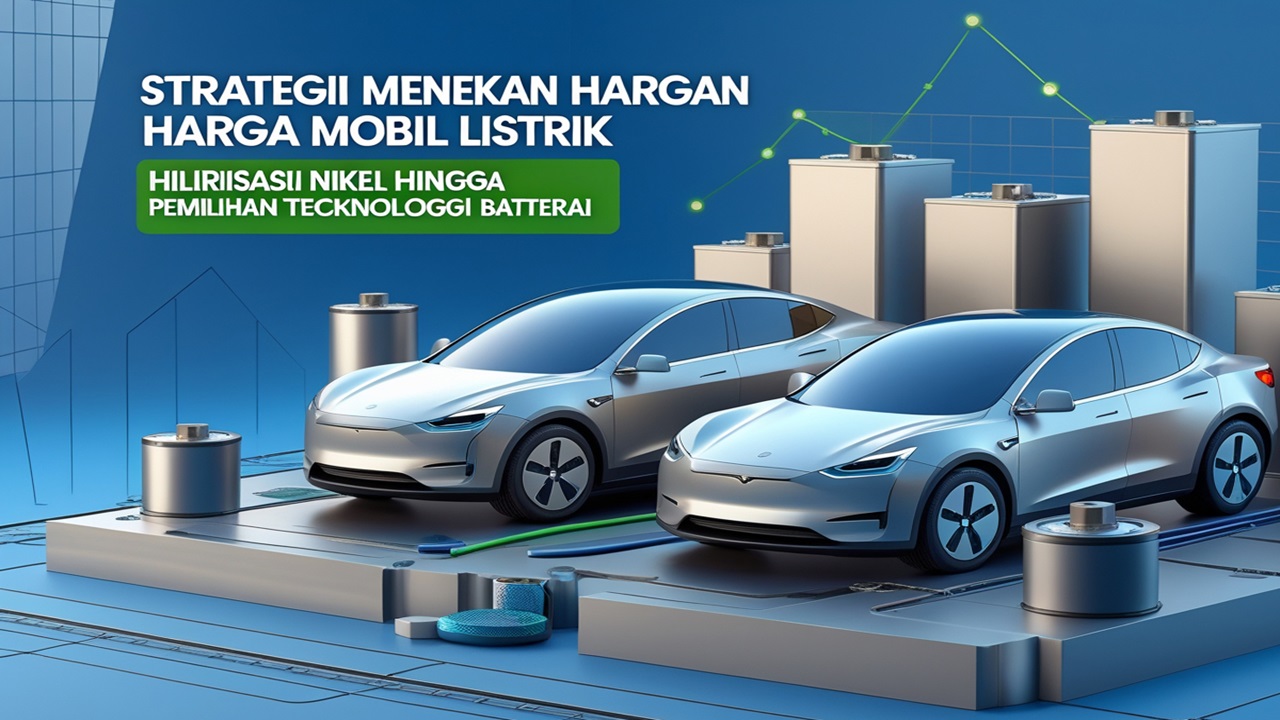 Strategi Menekan Harga Mobil Listrik, Hilirisasi Nikel hingga Pemilihan Teknologi Baterai