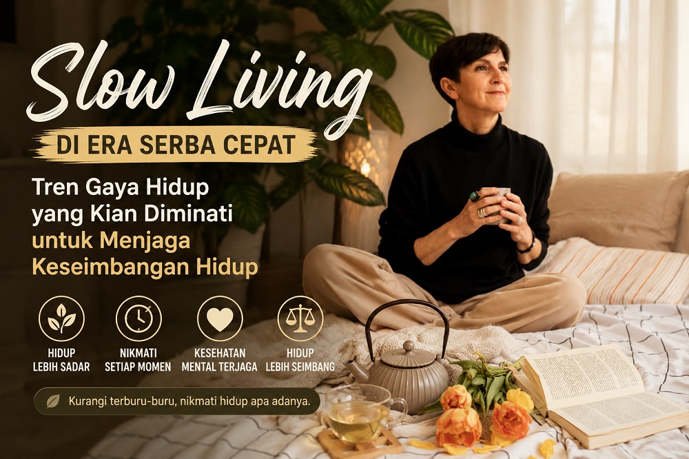 Slow Living di Era Serba Cepat: Tren Gaya Hidup yang Semakin Diminati
