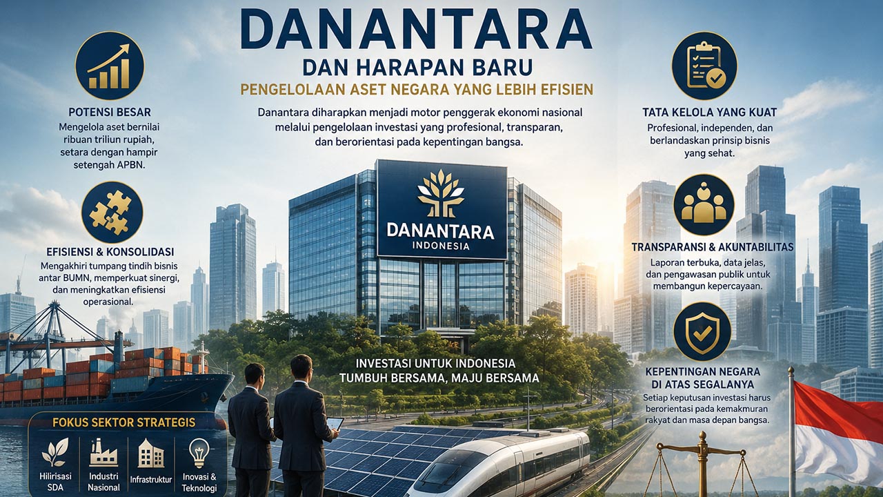 Danantara dan Harapan Baru Pengelolaan Aset Negara yang Lebih Efisien