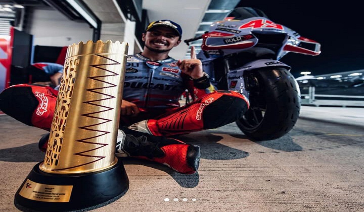 Fabio Di Giannantonio Berjaya Juarai MotoGP Qatar 2023 Singkirkan Franscesco Bagnaia