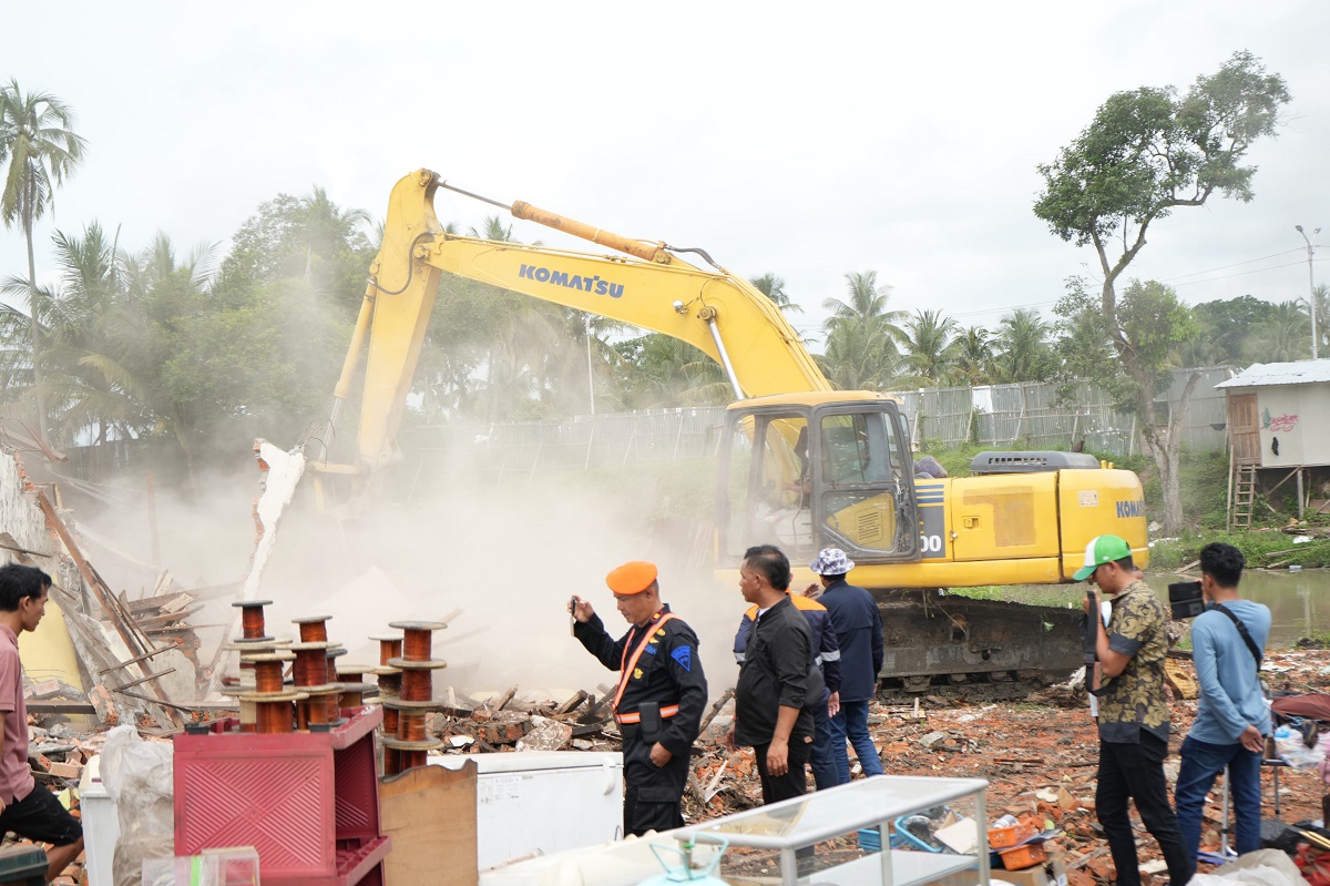 Aset KAI Divre III Palembang di Jalan Jenderal Sudirman Muara Enim Ditertibkan, Ini Alasannya!