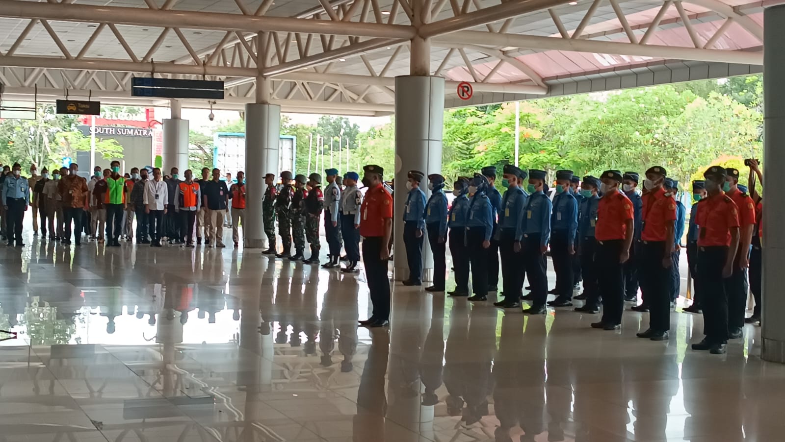 Posko Nataru Tutup, 109 Ribu Penumpang Tercatat Lewati Bandara SMB II