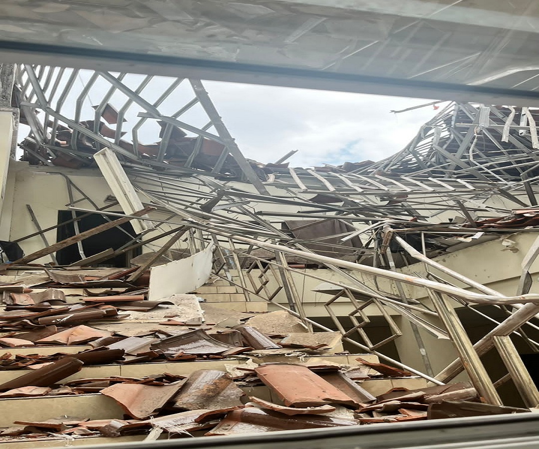 Atap Asrama Ranggonang Muba di Yogyakarta Ambruk, Empat Mahasiswa Luka Ringan