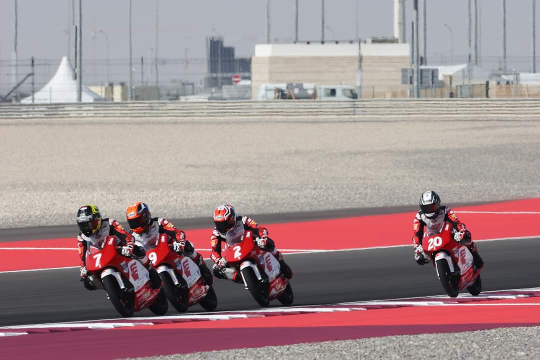 Pebalap Astra Honda Meraih Kemenangan Gemilang di Asia Talent Cup Qatar