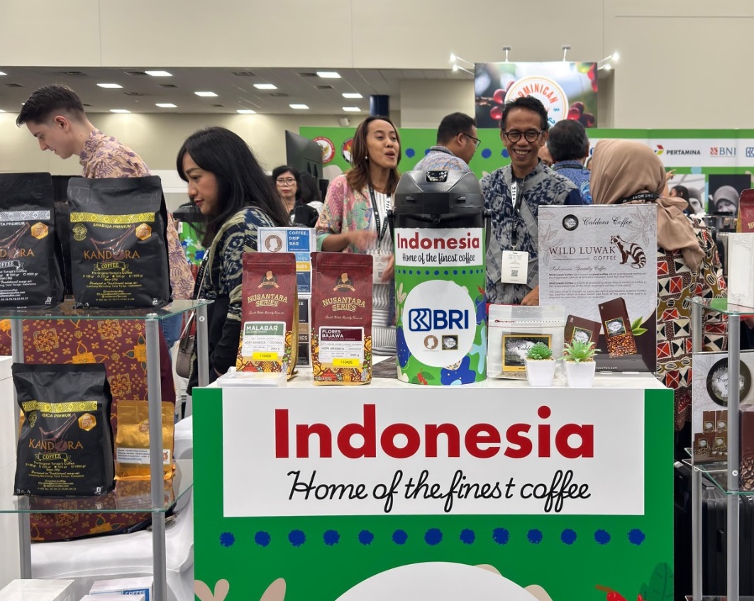 Tampil di Pameran Kopi Dunia di Amerika Serikat, UMKM Kopi Binaan BRI Tembus Pasar Internasional