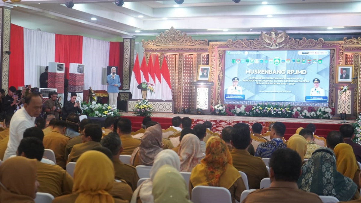 Plt. Kakanwil Hadiri Musrenbang RPJMD Provinsi Sumsel