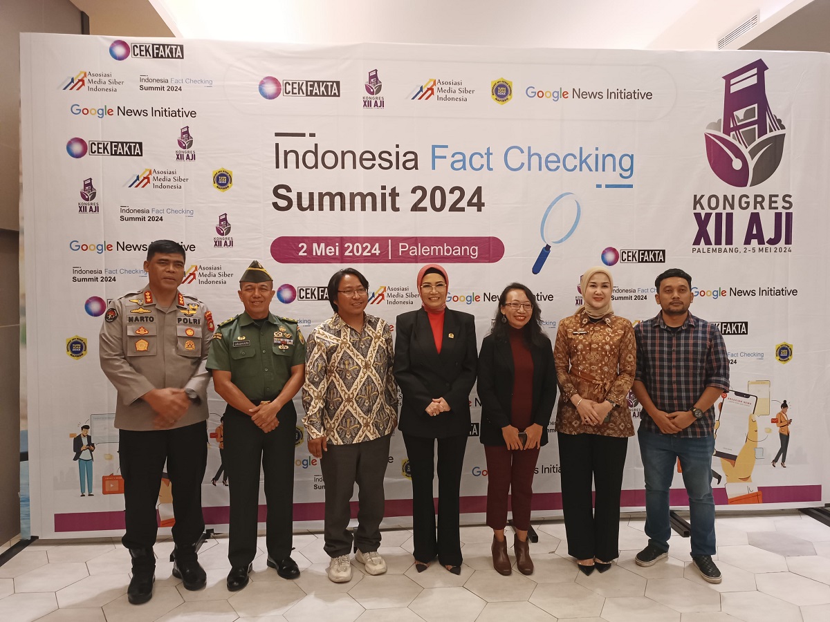  AJI Resmi Buka Indonesia Fact Checking Summit 2024 