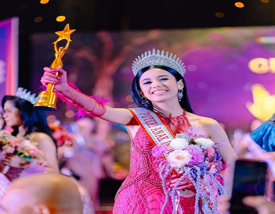 Kalinka Shereen Shaquilla Raih Gelar Winner Puteri Anak Indonesia Sumsel 2025