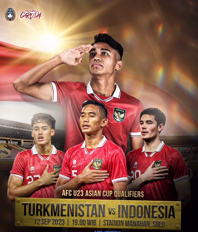 Perjuangan Timnas U-23 Indonesia menuju Piala Asia U-23 akan ditentukan malam ini, Tuntaskan Garuda !