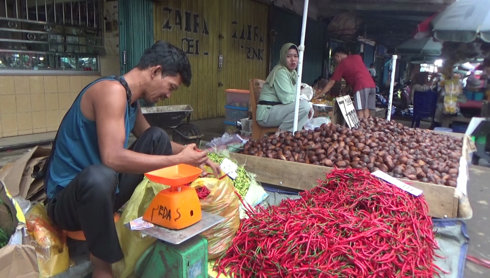 Pasokan Cabai Ke Sumsel Menurun Akibat Bencana Alam, Pemprov Sumsel Cari Suplai Tambahan