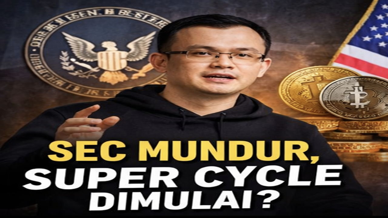 SEC Mundur, Institusi Maju: Sinyal Super Cycle Kripto Mulai Terbentuk?