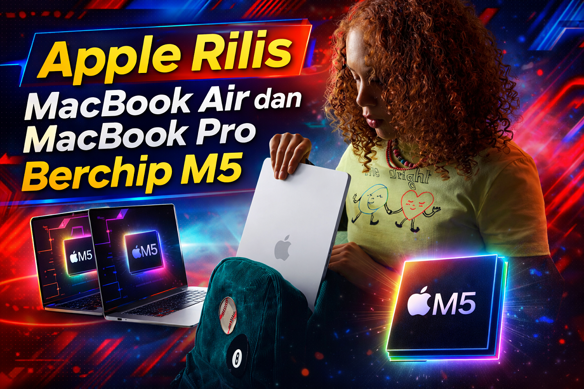 Apple Rilis MacBook Air dan MacBook Pro Berchip M5