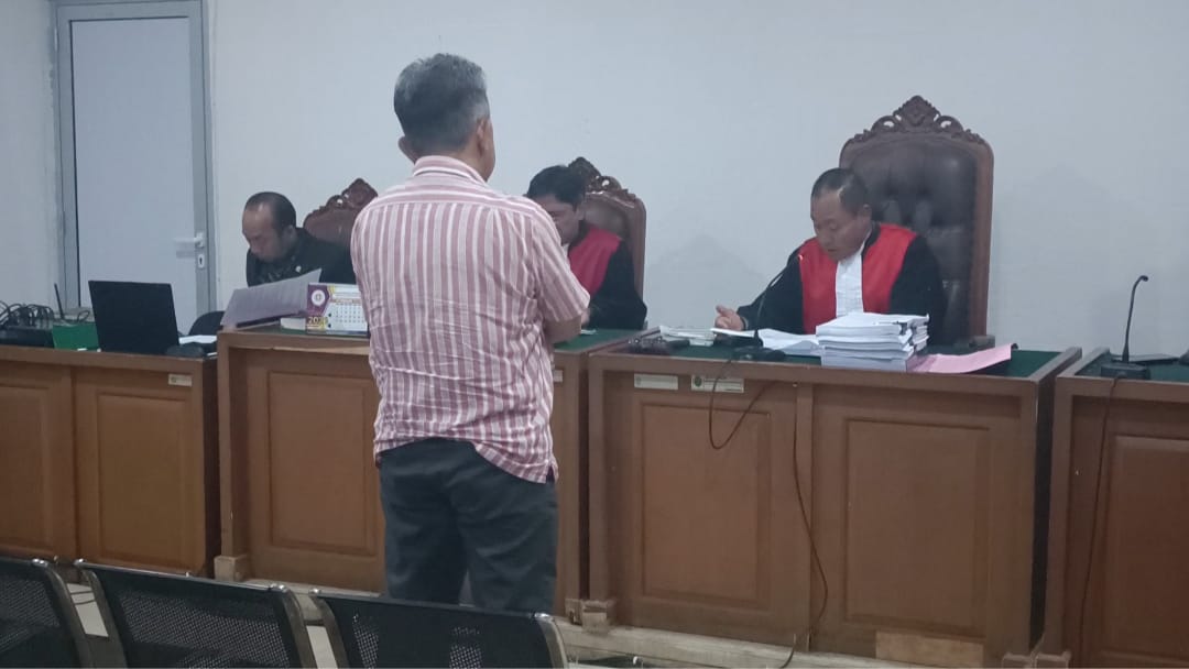 Korupsi Pengadaan APAR Desa Empat Lawang Aprizal Divonis 1 Tahun 4 Bulan Penjara