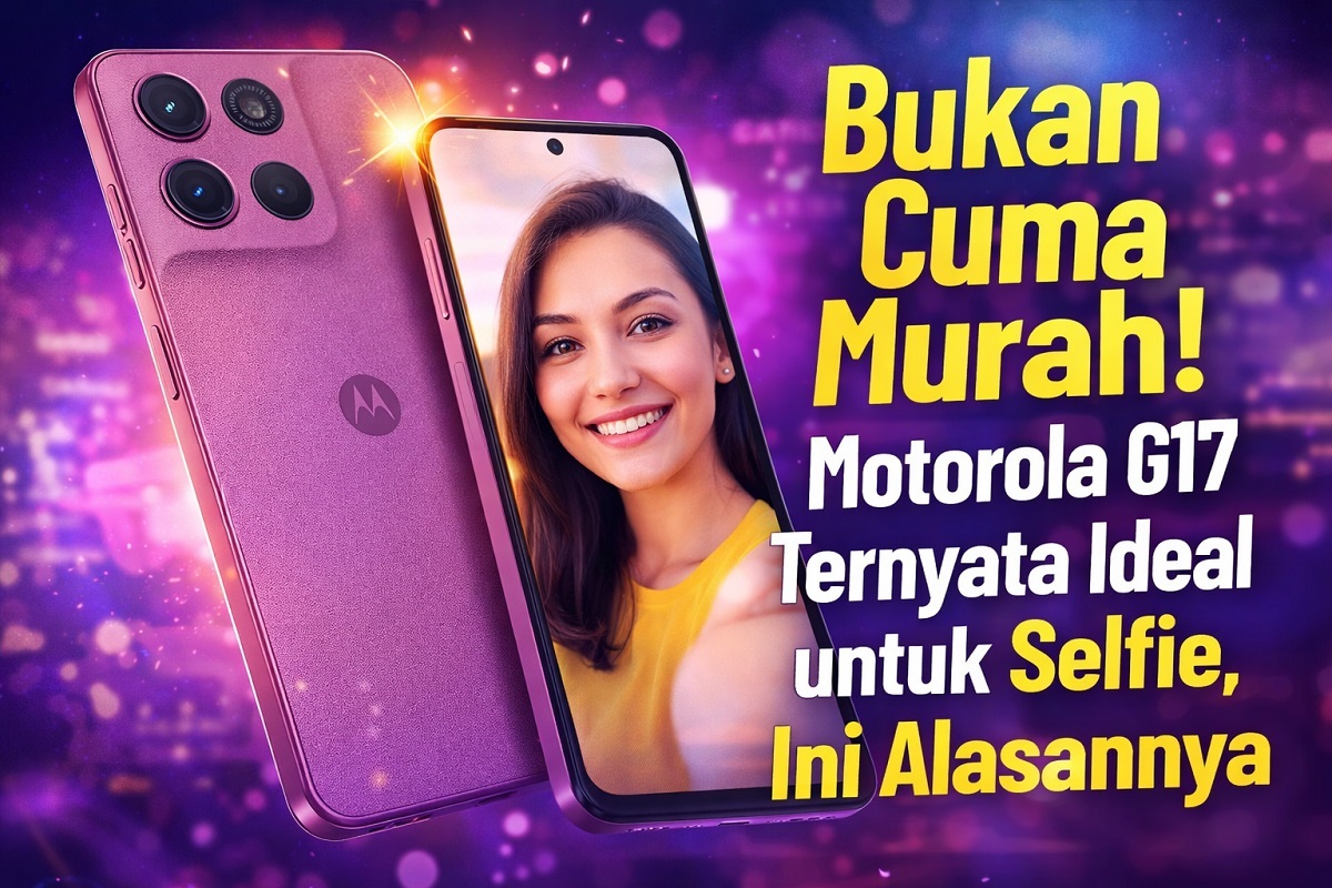 Bukan Cuma Murah! Motorola G17 Ternyata Ideal untuk Selfie, Ini Alasannya!