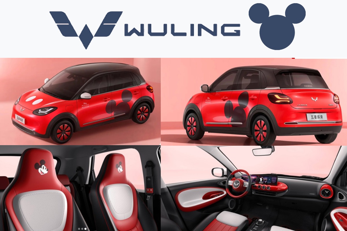 Imut Banget! Wuling Binguo EV Edisi Khusus Mickey Mouse Meluncur