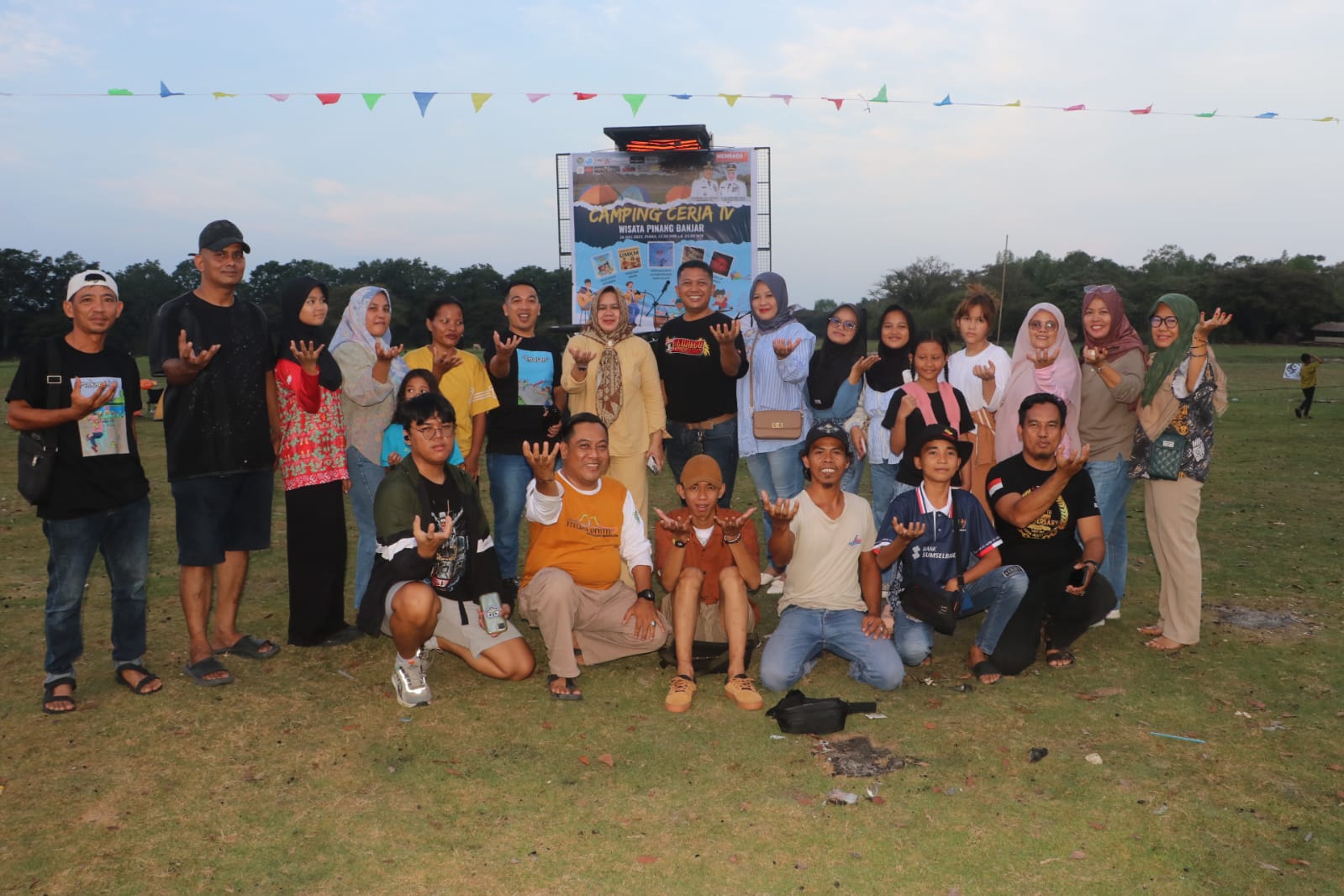 Road Show Camping Ceria di Wisata Pinang Banjar