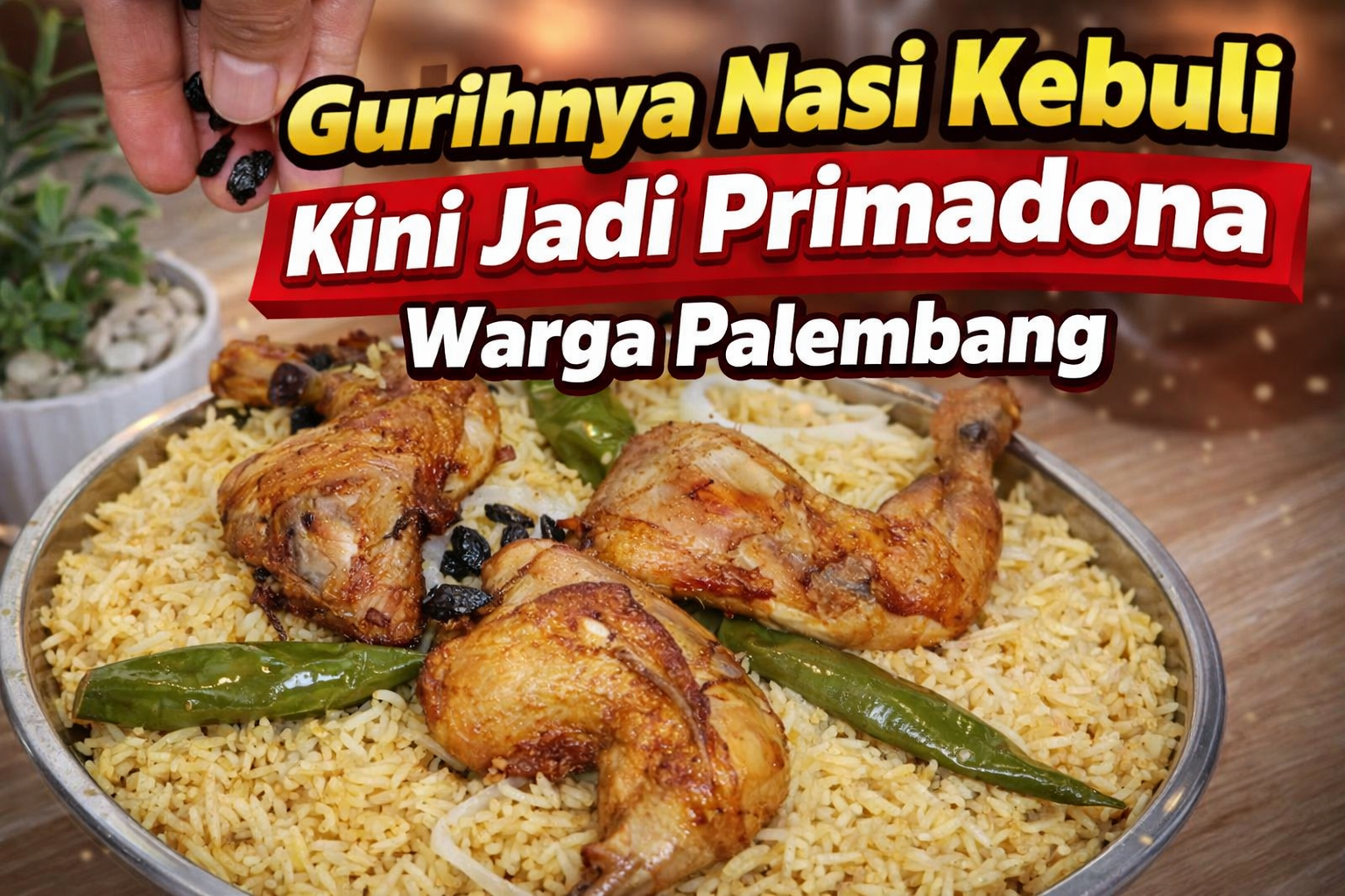 Gurihnya Nasi Kebuli Kini Jadi Primadona Warga Palembang