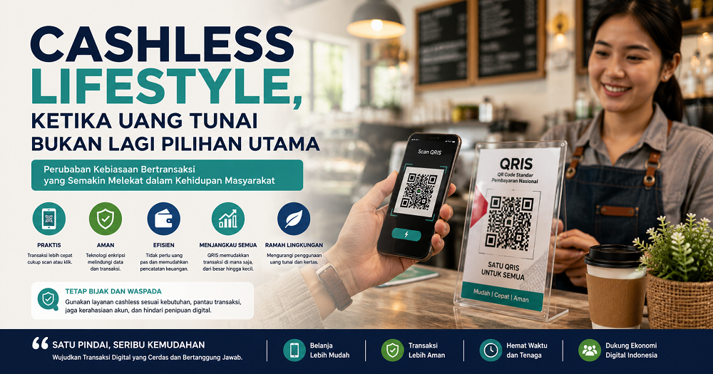 Cashless Lifestyle, Ketika Uang Tunai Bukan Lagi Pilihan Utama