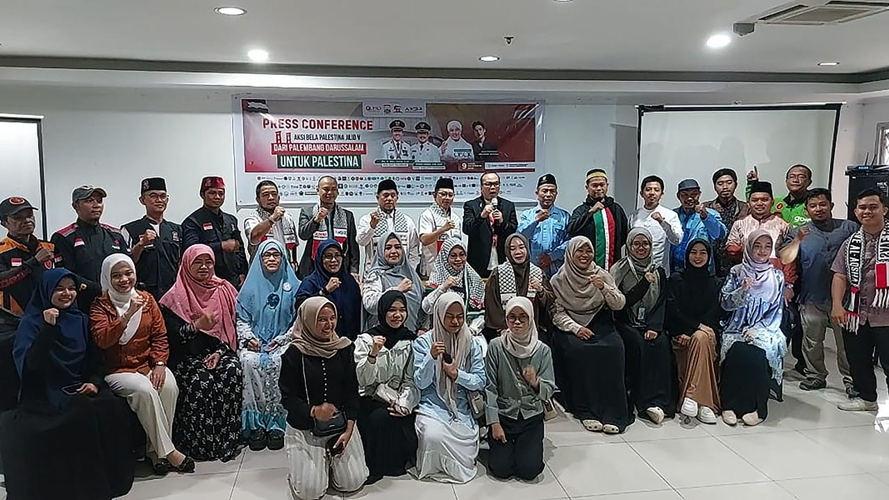 Aksi Bela Palestina Jilid V, Dari Palembang Darussalam untuk Rakyat Palestina
