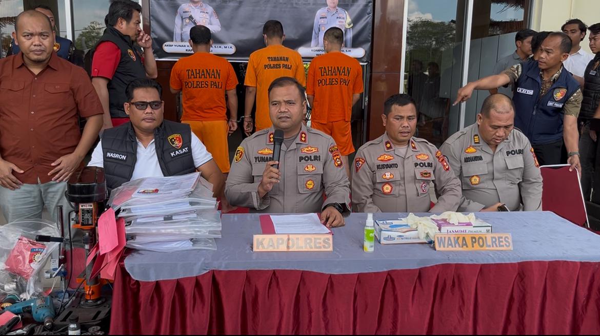 Pabrik Senjata Api Ilegal di PALI Dibongkar, Polisi Amankan 1 Tersangka