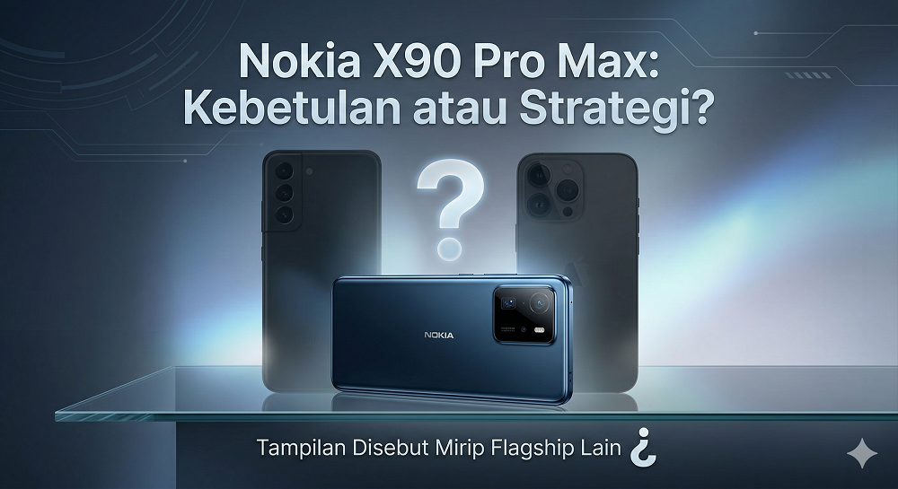 Tampilan Nokia X90 Pro Max Disebut Mirip Flagship Lain, Kebetulan atau Strategi?