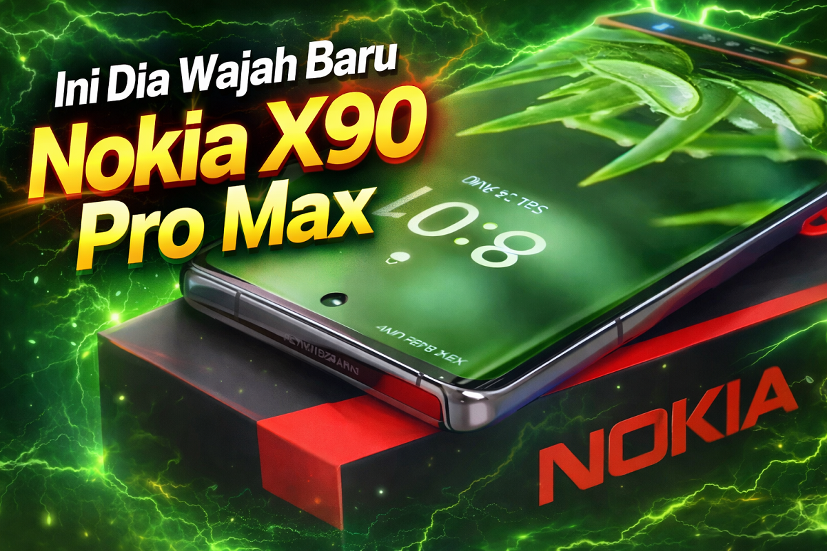 Ini Dia Wajah Baru Nokia X90 Pro Max!