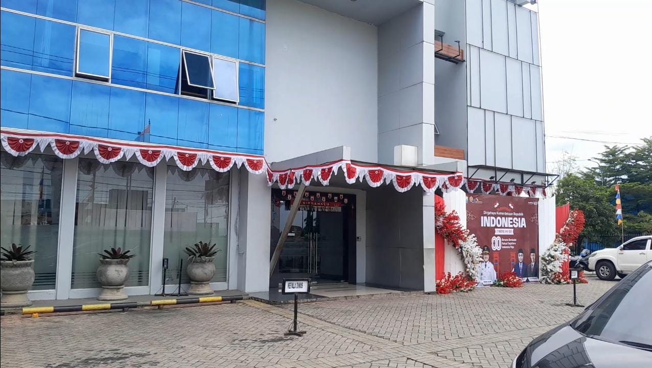 Usai Digeledah Kantor Disperkimtan Palembang  Terpantau Sepi
