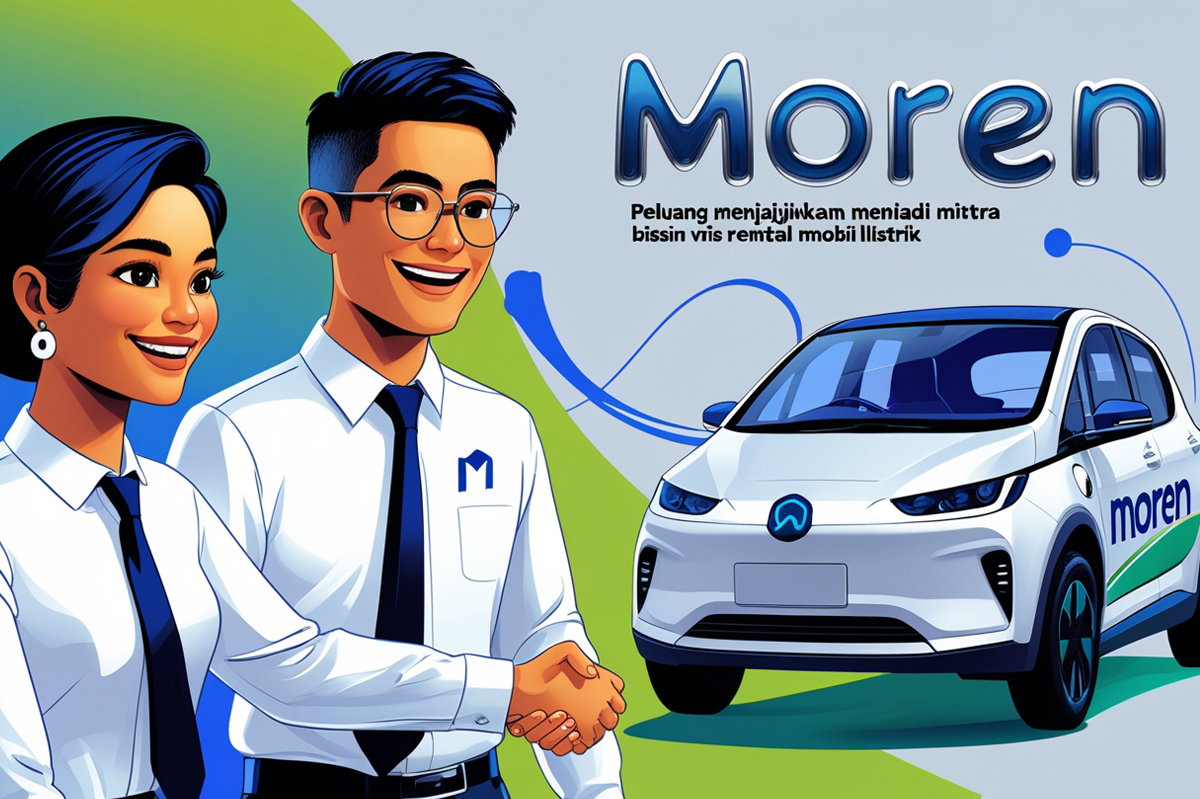 Peluang Menjanjikan Menjadi Mitra Bisnis Rental Mobil Listrik Bersama Moren