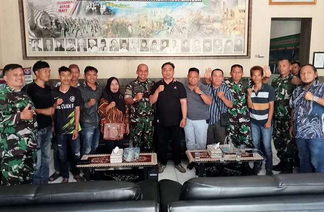 Selisih Paham Oknum Anggota TNI dan Warga 35 Ilir Palembang Berakhir Damai