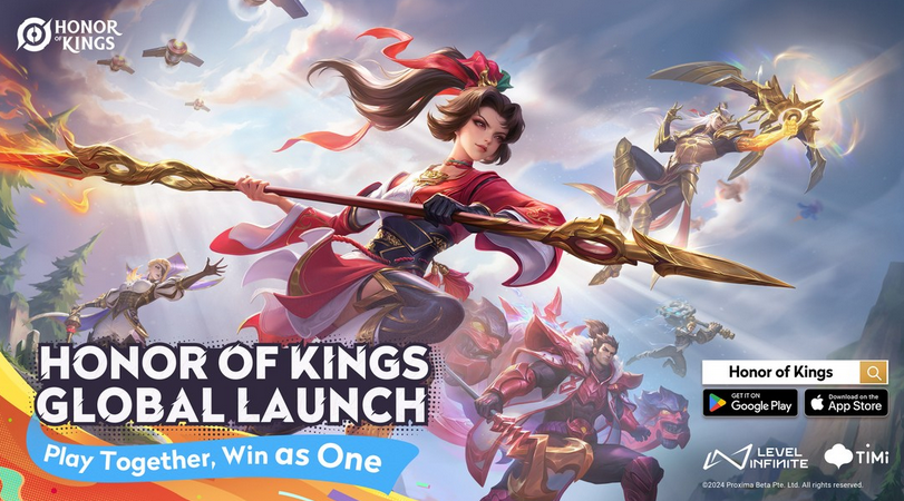 Perayaan Peluncuran Global Honor of Kings: Dapatkan Skin, Hero, dan Hadiah Gratis!