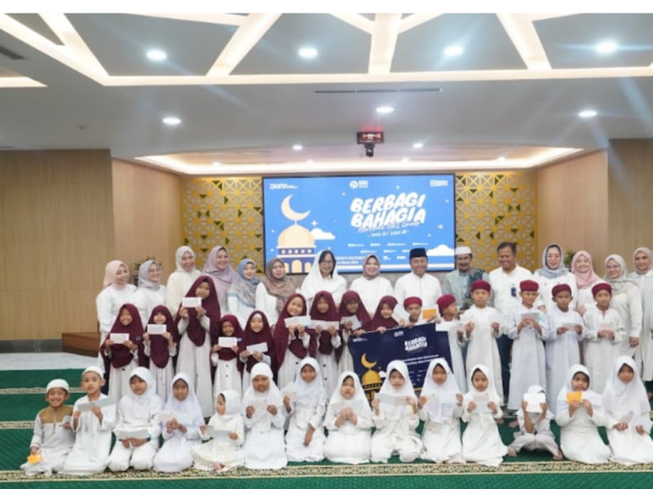 BRI Regional Office Palembang Berbagi Ribuan Sembako & Santunan untuk Anak Yatim di Bulan Ramadhan