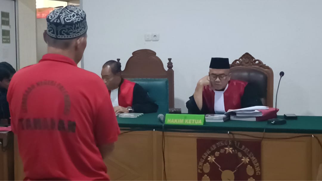 Edarkan Sabu 296 Gram, Pengedar Narkotika di Palembang Divonis 8 Tahun Penjara dan Denda Rp1 Miliar