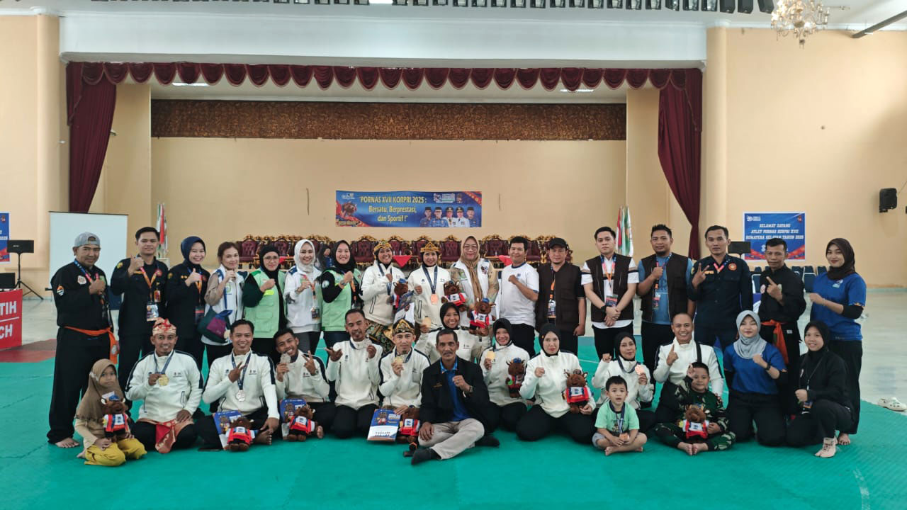 Pencak Silat Sumsel Raih Juara Umum di Pornas Korpri XVII 2025