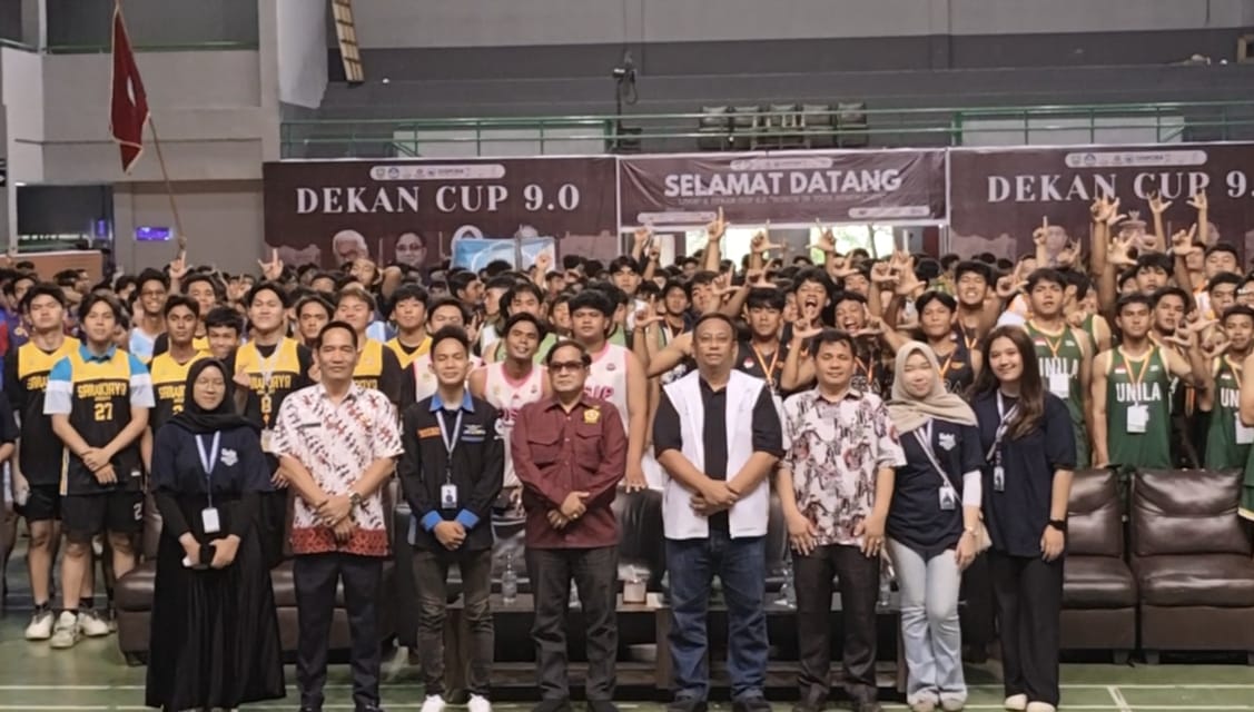 Turnamen Basket dan Futsal Dekan Cup FH Unsri ke-65 Dimulai
