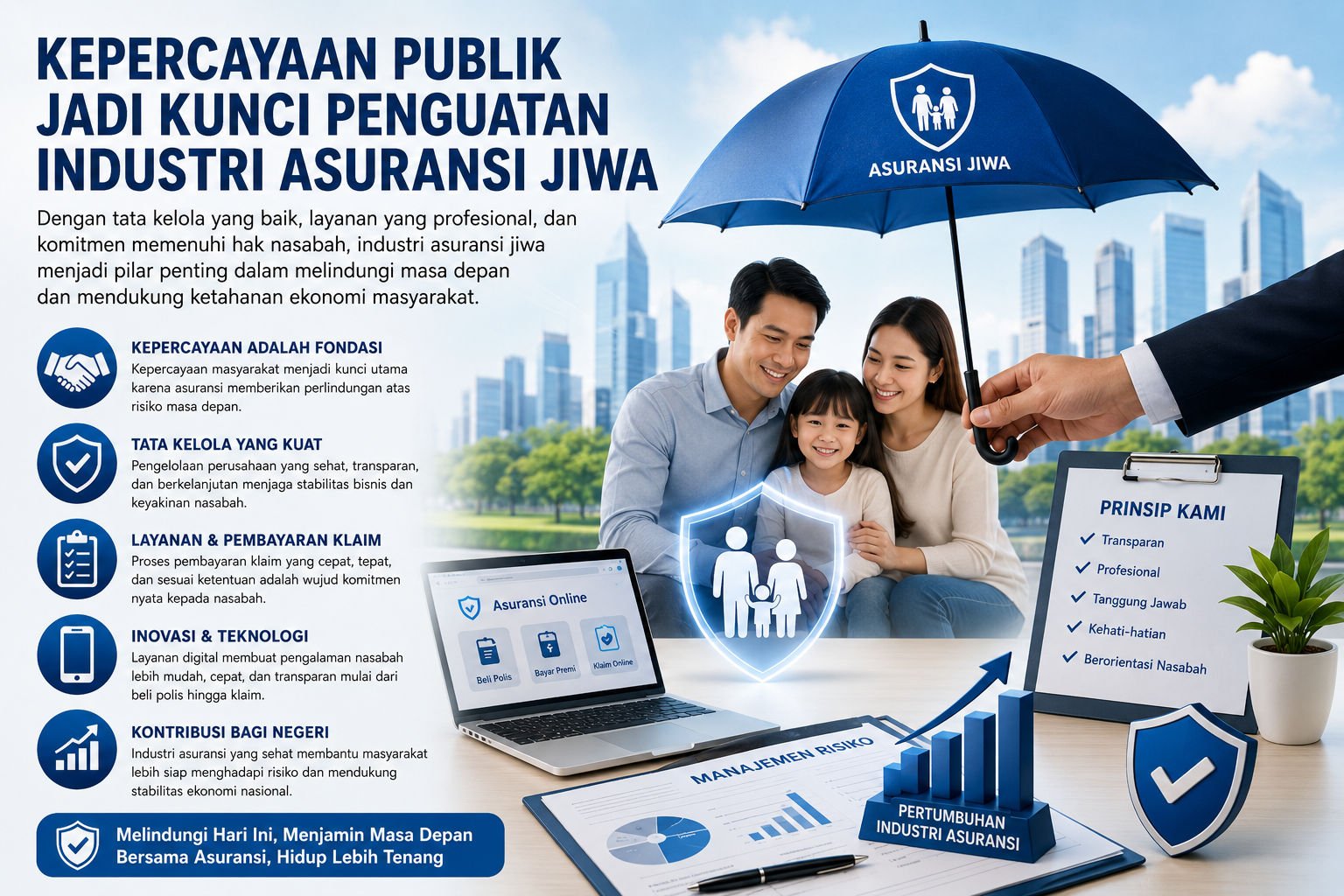 Kepercayaan Publik Jadi Kunci Penguatan Industri Asuransi Jiwa