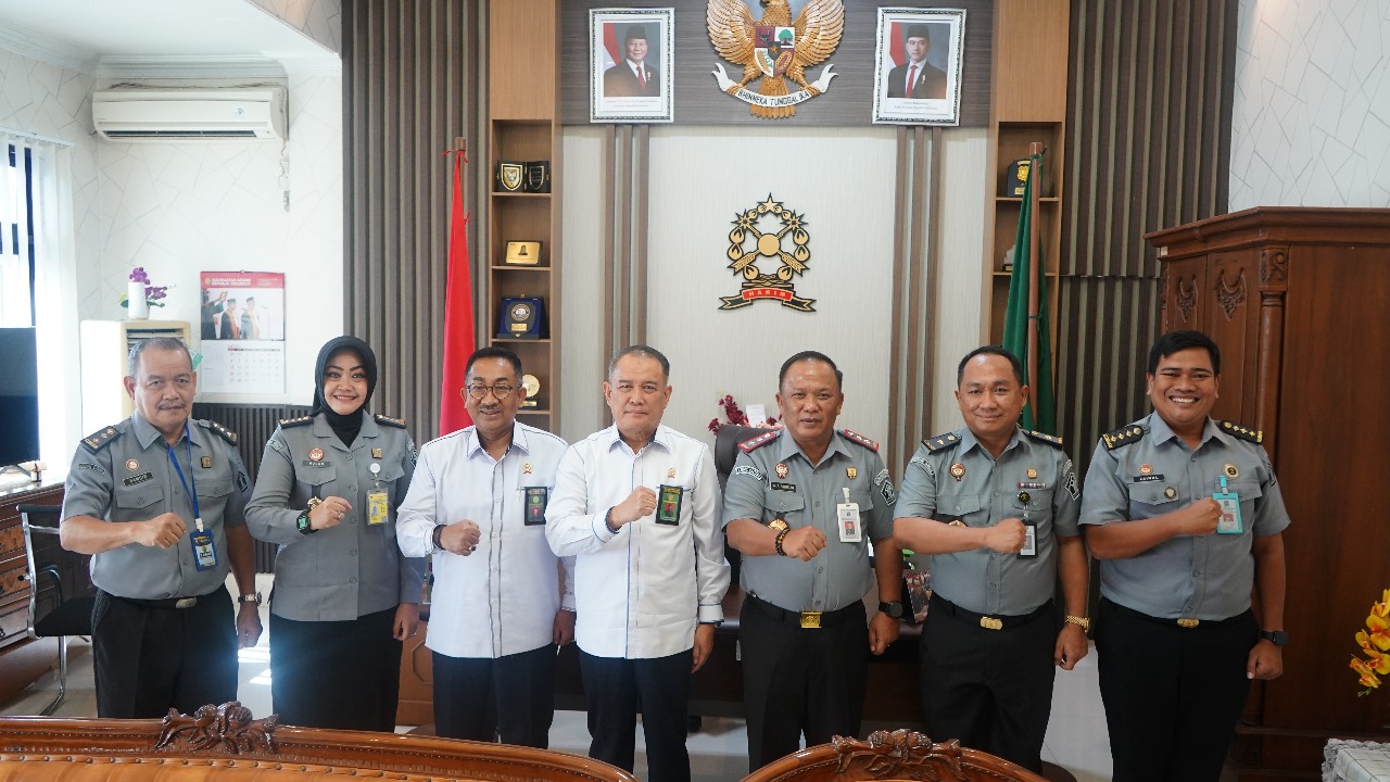 Kakanwil Kemenkum Sumsel dan Ketua Pengadilan Tinggi Palembang Perkuat Sinergi untuk Akses Keadilan Masyarakat