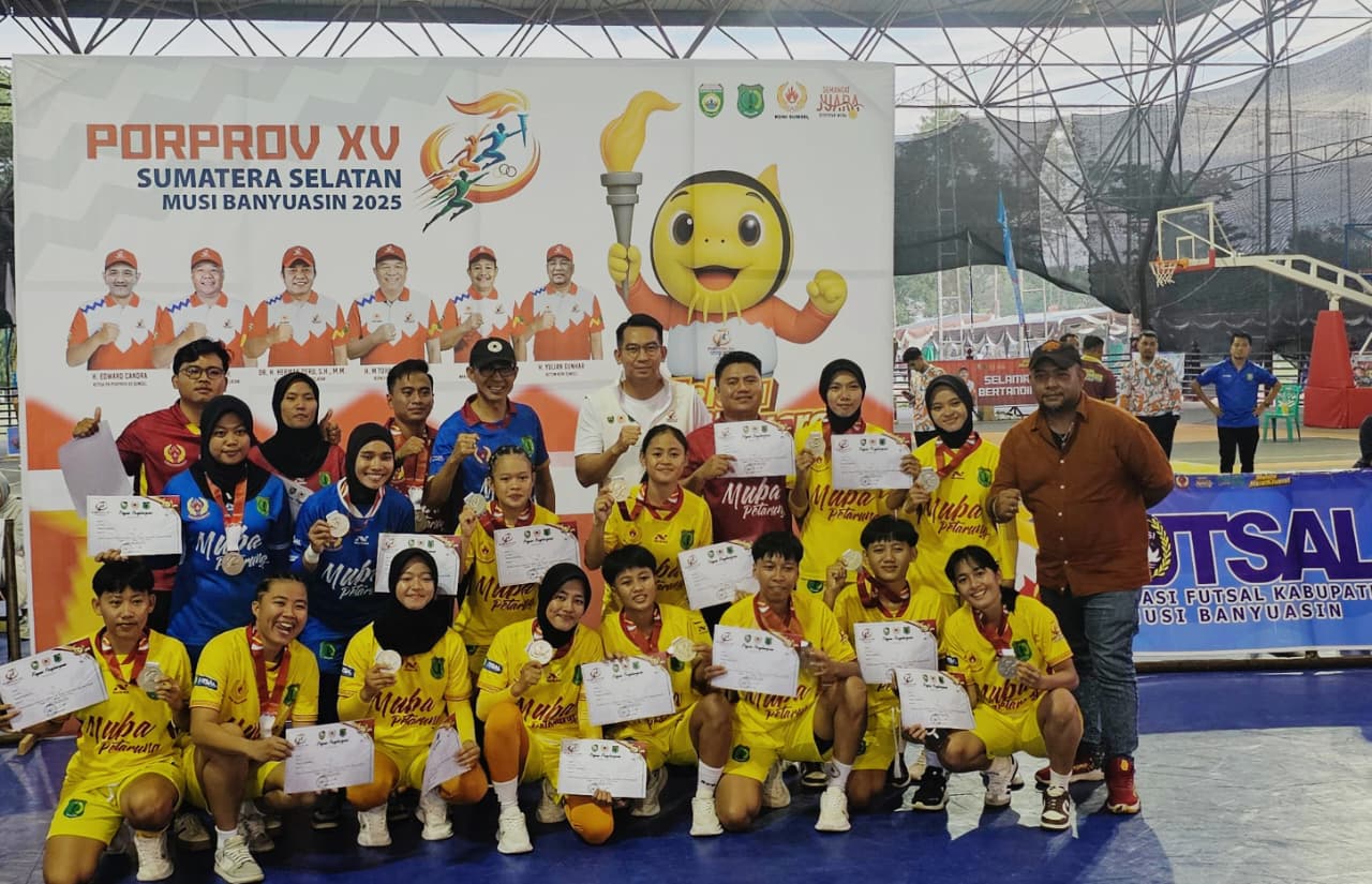 Futsal Putri Muba Tampil Gagah di Porprov XV: Bukti Semangat Juang Tak Pernah Padam
