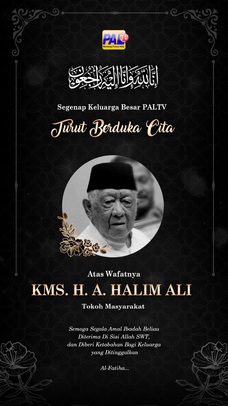 Kabar Duka! Haji Halim Meninggal Dunia Setelah Kondisi Kritis di RS Siti Fatimah