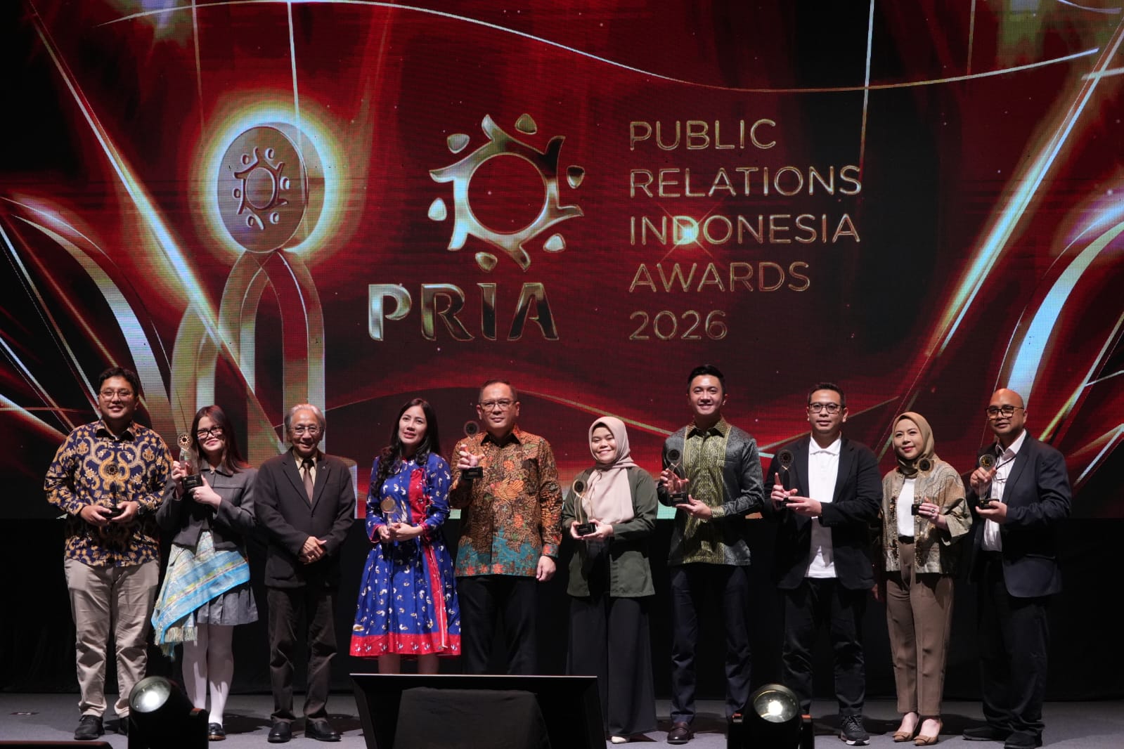 PTBA Sabet Empat Penghargaan Bergengsi di Public Relations Indonesia Awards 2026