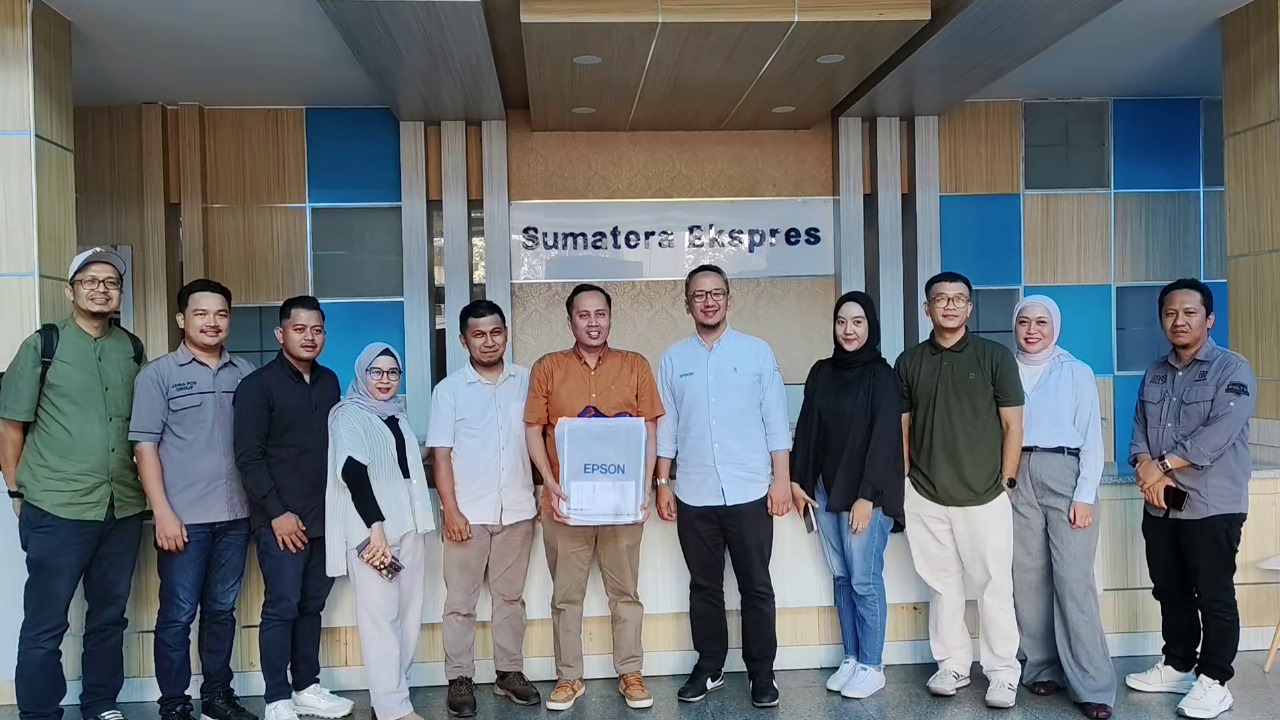 Epson Sambangi Sumatera Ekspres Group, Jajaki Sinergi Teknologi dan Media