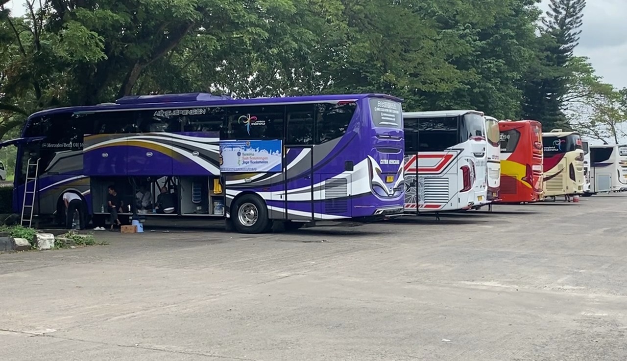 Arus Balik Mudik Mulai Terjadi di Terminal Alang-alang Lebar Palembang