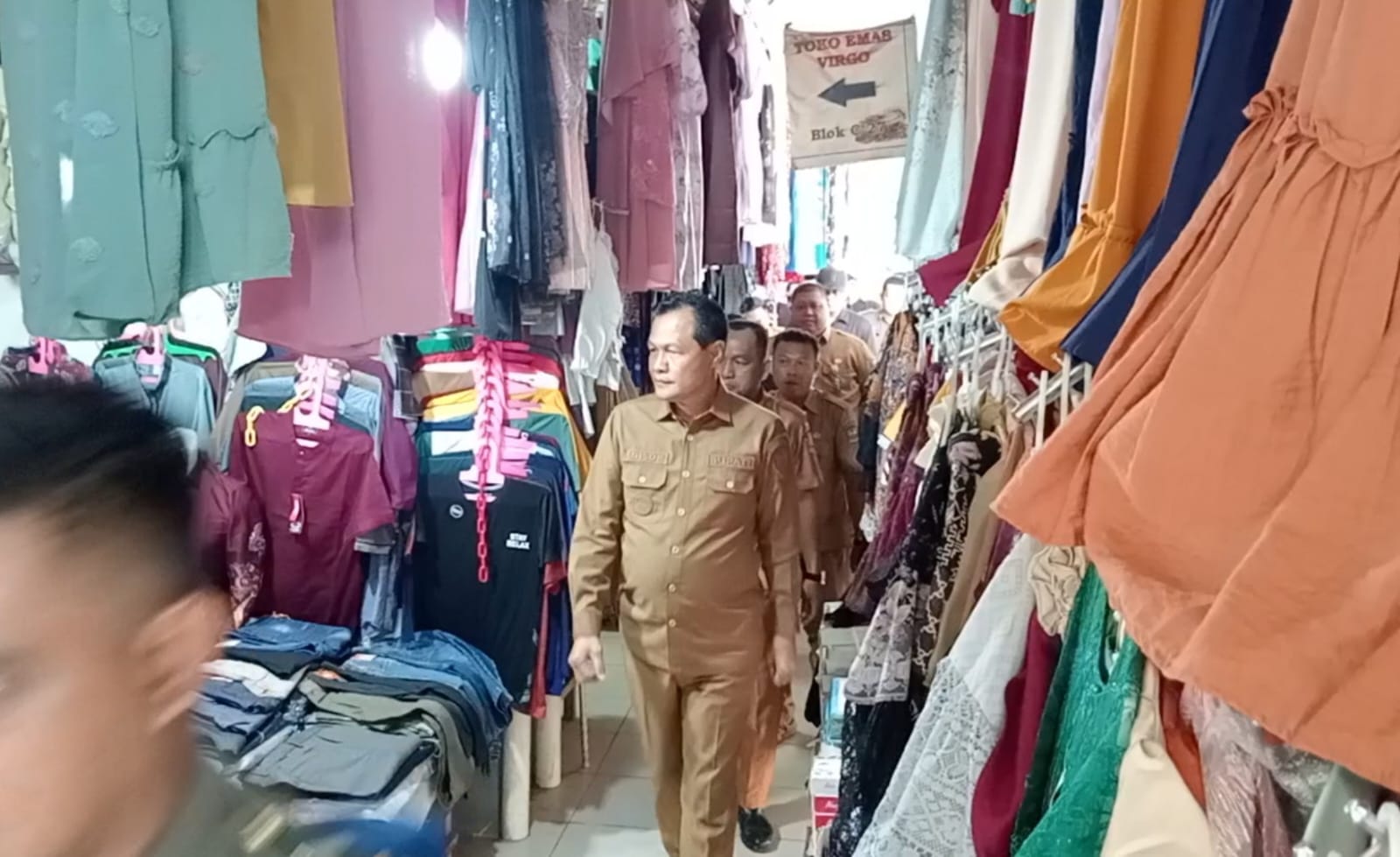 Rolling door Pasar Inpres Muara Enim Hilang, Bupati Curigai Ada Kesengajan Sistematis 