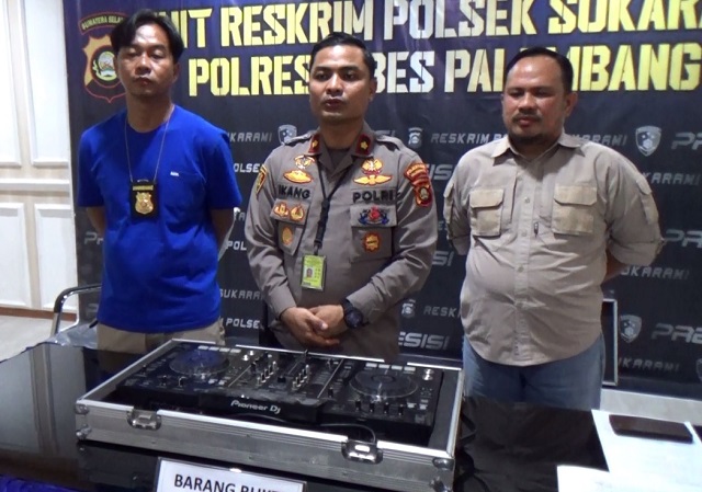Polsek Sukarami Bubarkan OT Remix Saat Rayakan 17 Agustus di Kawasan Talang Buruk Palembang