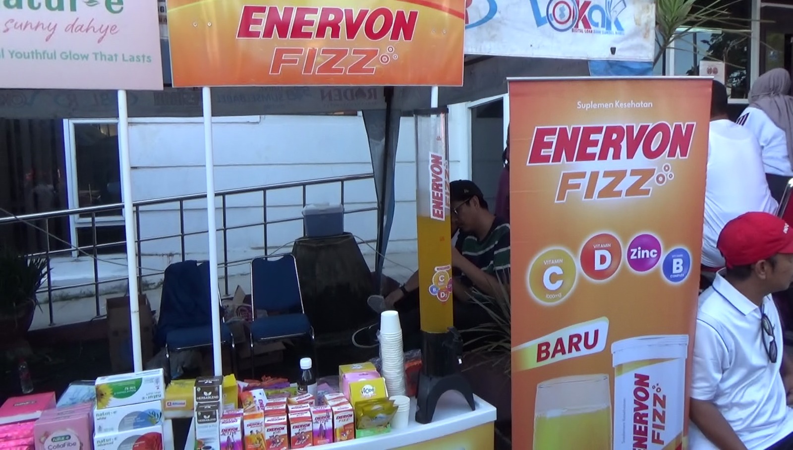 Jaga Stamina! Enervon Hadirkan Suplemen Kesehatan di Jalan Sehat PALTV