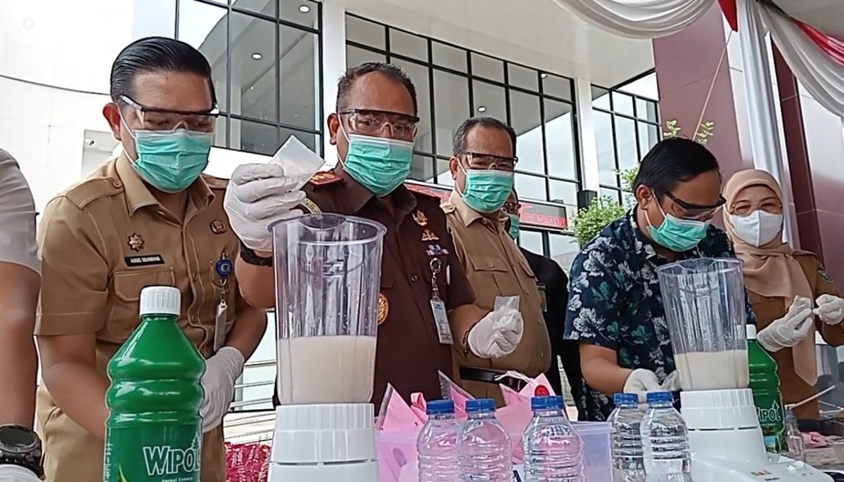 Musnahkan Barang Bukti Narkoba, Kejari Muara Enim Selamatkan 15 Ribu Jiwa