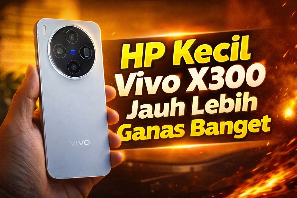 HP Kecil Vivo X300 Jauh Lebih Ganas Banget