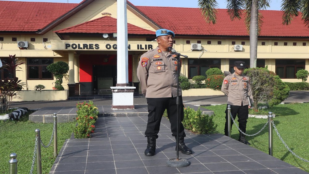 Personel Polres Ogan Ilir Ditekankan Beretika dalam Bermedia Sosial