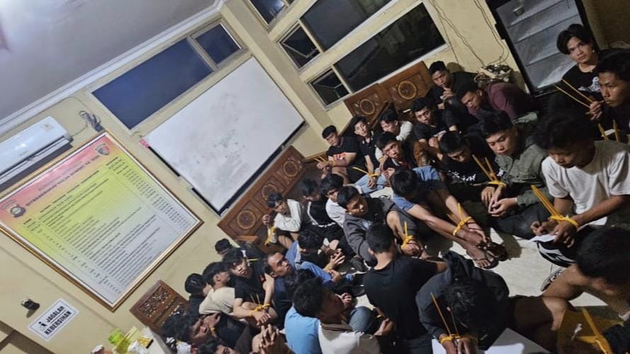 Kerusuhan di Palembang, Puluhan Orang Diamankan Polisi Usai Bakar Fasilitas Publik